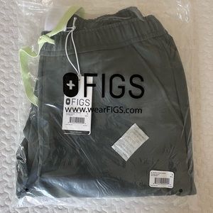 Figs Tansen Slim Jogger Scrub Pants - Moss